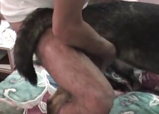 Awesome fucking in a zoophile scene with close-ups